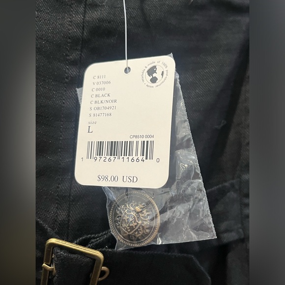 Free People In Between Us Tube Top NWT Size L - Picture 8 of 10